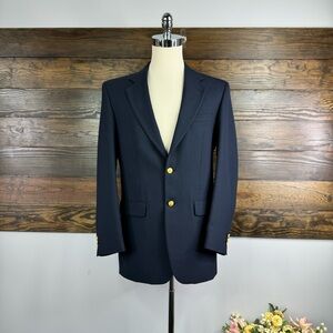 Stafford Men Blazer Suit Jacket Sport Coat Size 38L